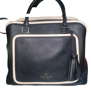 Kate Spade Black and Cream Crossbody Bag